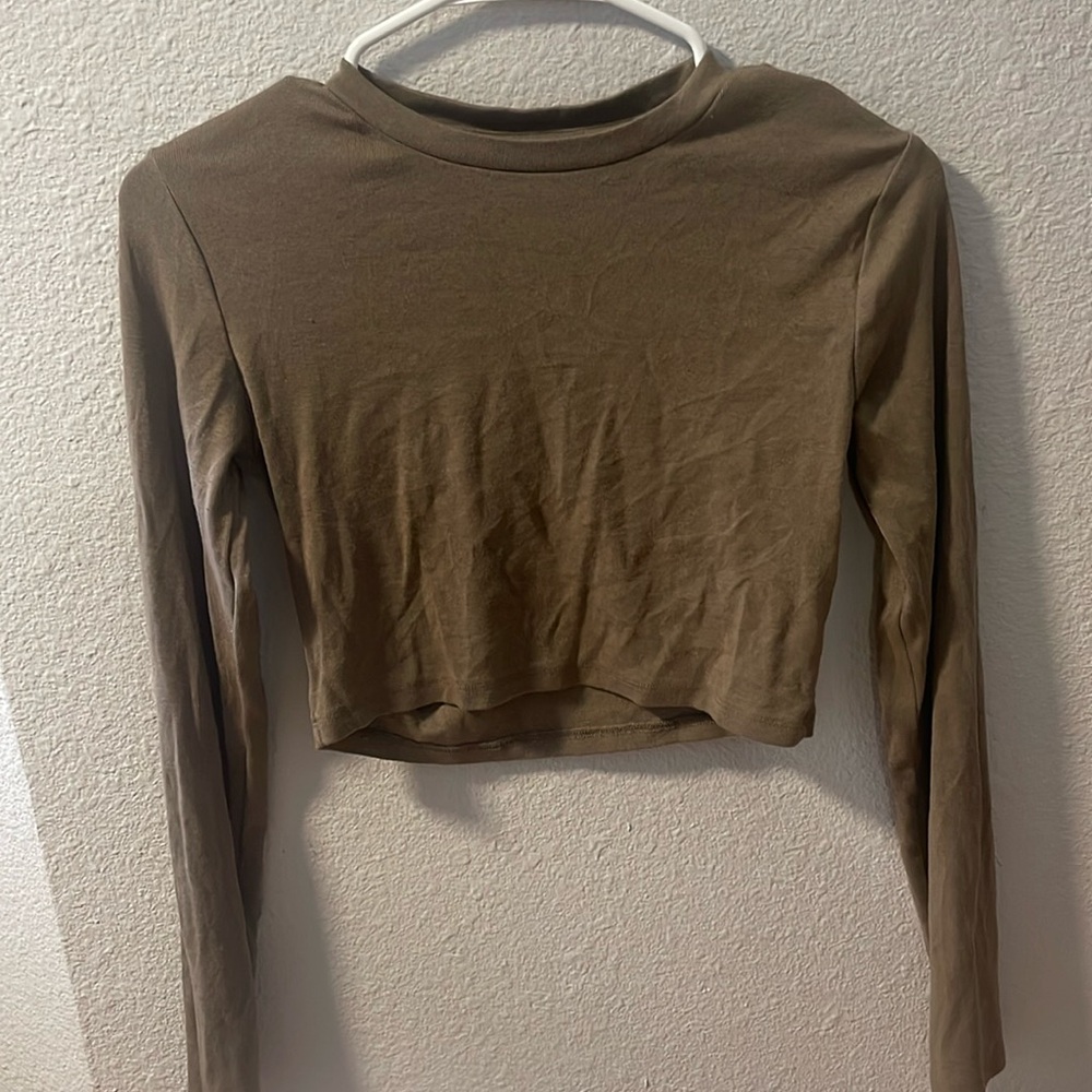 Zara Cropped Long Sleeve
